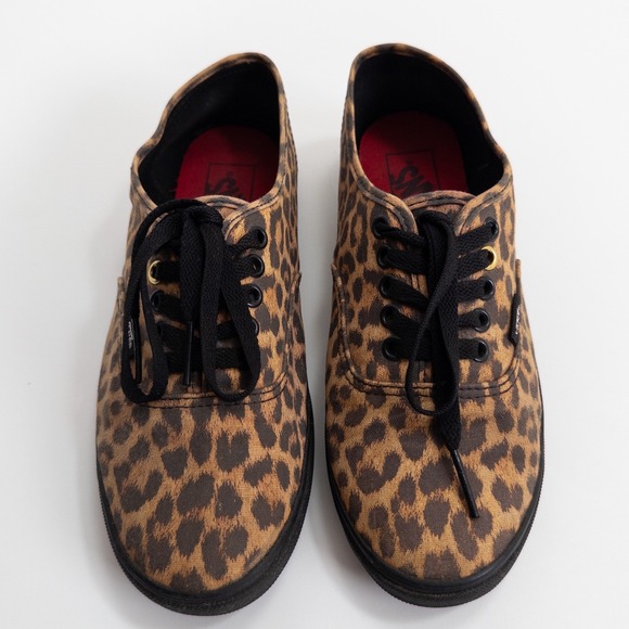 Vans Authentic Leopard Print Shoes Men's‎ 6.5 Women's 8 - Picture 6 of 16